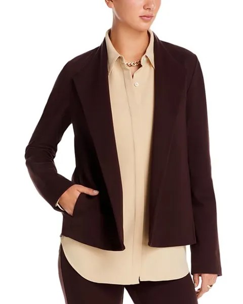 Куртка с высоким воротником Eileen Fisher, цвет Brown