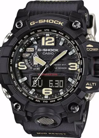 Японские наручные  мужские часы Casio GWG-1000-1A. Коллекция G-Shock