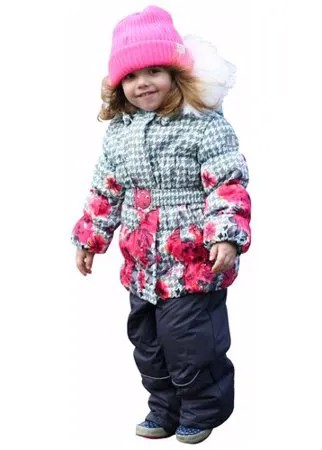 Утепленный зимний комплект (куртка и брюки) Lapland для девочки 