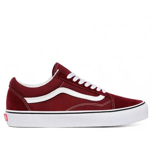 Кеды VANS Old Skool, размер 36.5 EU, белый, бордовый