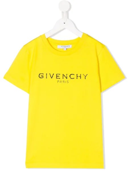 Givenchy Kids футболка с логотипом