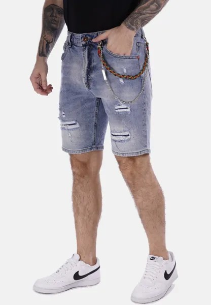 Джинсовые шорты Bermuda Gianni Lupo, синие