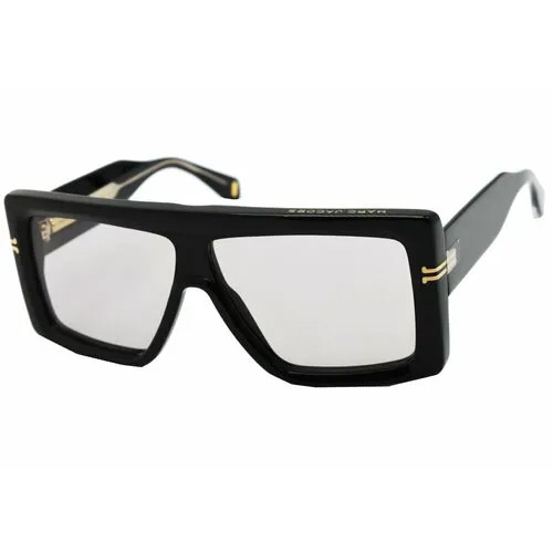 Солнцезащитные очки MARC JACOBS MJ 1061/S, монолинза, фотохромные, с защитой от УФ, черный
