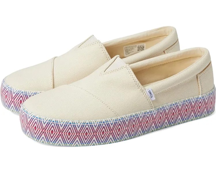 Кроссовки TOMS Alp Fenix Platform Sneaker, естественный