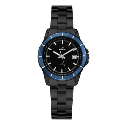 Наручные часы MIRAGE M3001B-2, черный, синий