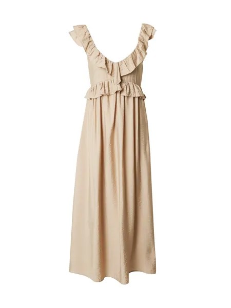 Летнее платье Vero Moda JOSIE, коричневый
