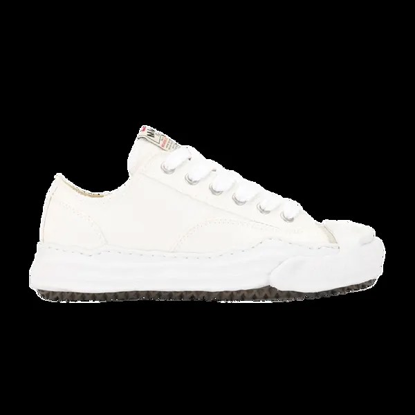 Кроссовки Maison Mihara Yasuhiro Hank OG Sole Canvas Low 'White', белый