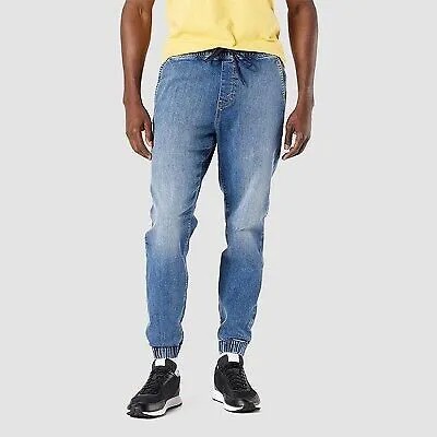 Мужские брюки-джоггеры DENIZEN from Levis Slim Fit Denim - Blue Denim S