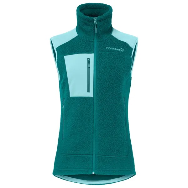 Флисовый жилет Norrøna Women's Trollveggen Thermal Pro Vest, цвет Everglade