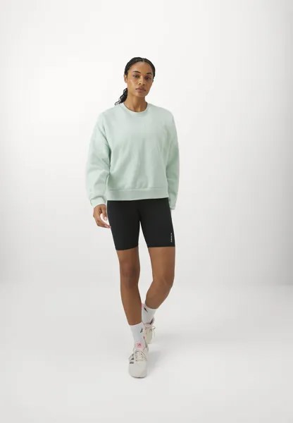 Толстовка с капюшоном ESSENTIALS SMALL LOGO FEEL COZY adidas, зеленый