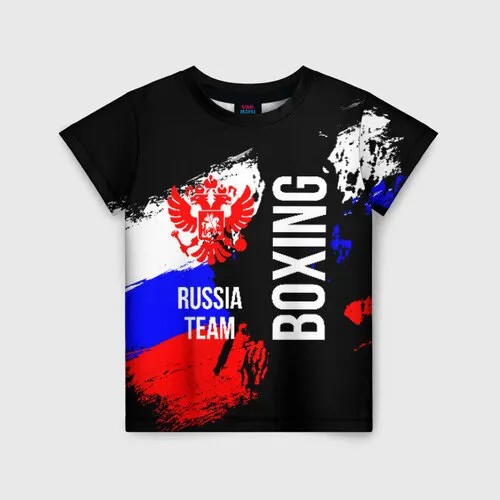 Футболка VseMayki.Ru, размер 92, белый