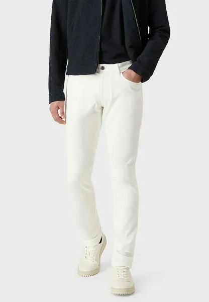 Джинсы слим Emporio Armani, bianco Caldo