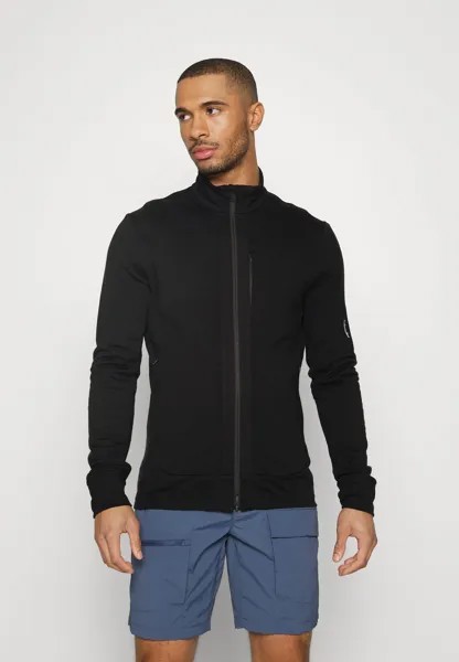 Толстовка 100% MERINO QUANTUM III LS ZIP Icebreaker, цвет black