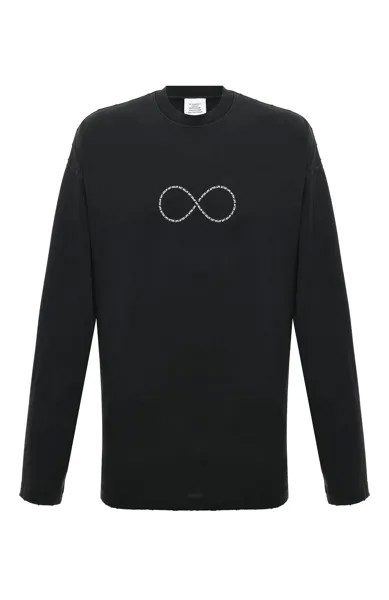 Хлопковый лонгслив VETEMENTS