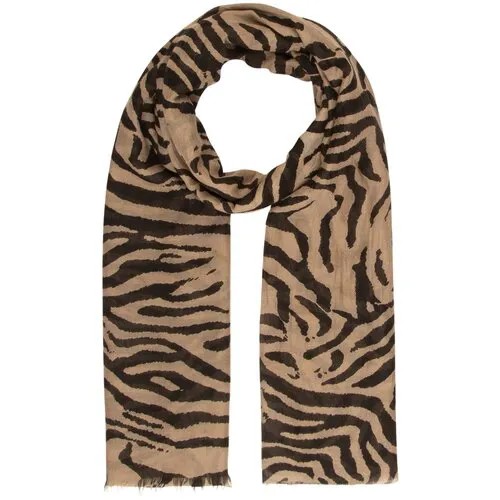 APART, шарф женский, цвет: бежево-коричневый, размер: ONESIZE