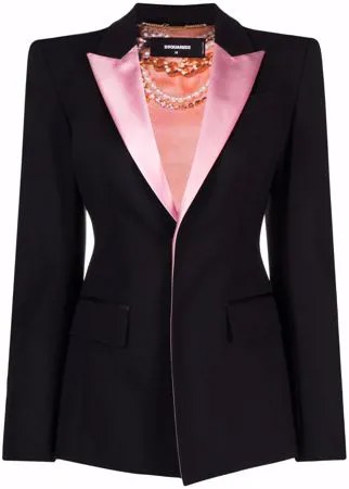 Dsquared2 однобортный приталенный пиджак