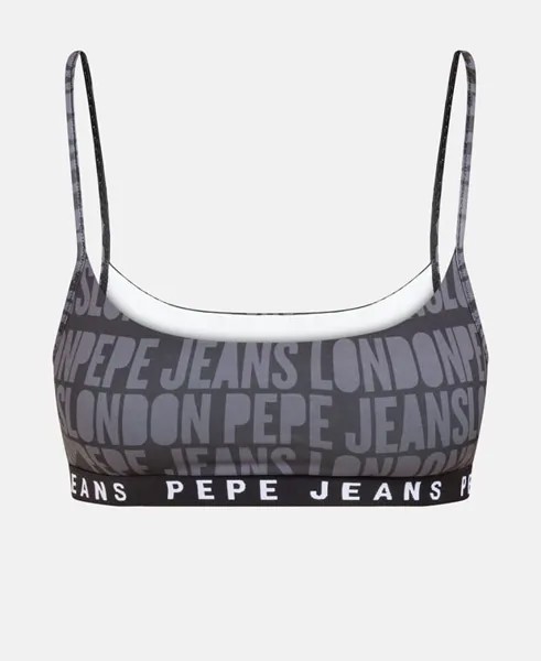Мягкий бюстгальтер Pepe Jeans, черный