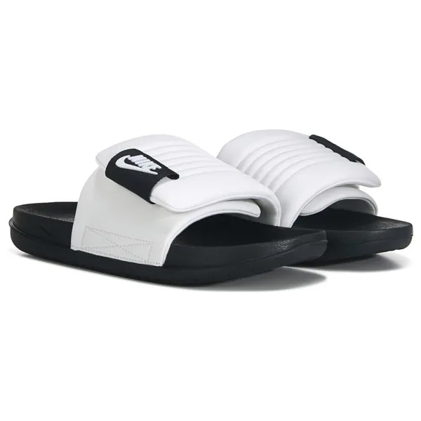 Мужские сандалии-шлепанцы с регулируемой подошвой для внеурочной зоны Nike, черный
