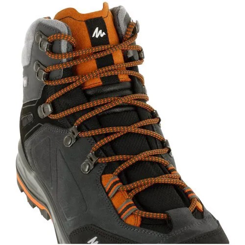 Ботинки для треккинга в горах мужские Trek 100, размер: 39, цвет: Угольный Серый FORCLAZ Х Декатлон