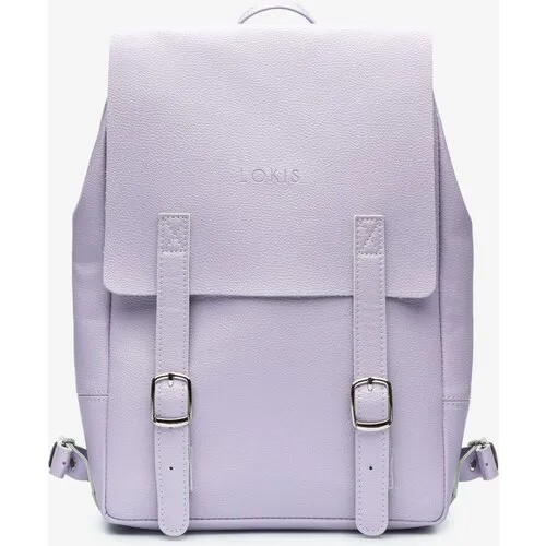 Рюкзак LOKIS, фактура зернистая, розовый, фиолетовый