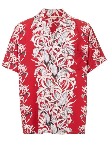 Fake Alpha Vintage гавайская рубашка в стиле 1950-х