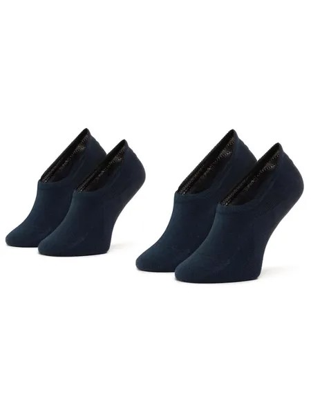 Комплект из 2 женских низких носков Tommy Hilfiger, синий