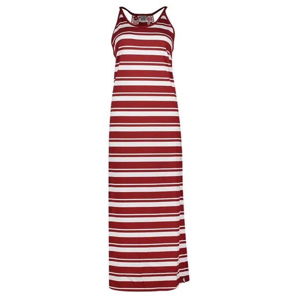 Длинное платье Superdry Summer Stripe Maxi, красный