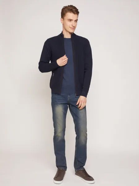 Кардиган мужской Zolla 113364830115900 синий XL