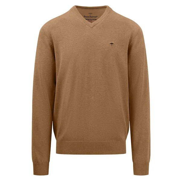 Свитер Fynch Hatton 1413211 V Neck, фиолетовый