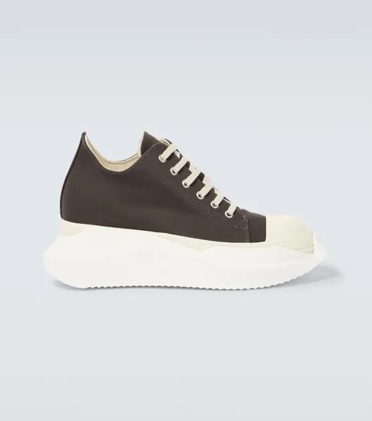 Кроссовки на платформе с абстрактным узором Drkshdw By Rick Owens, черный