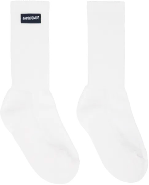 Белые носки Les Chaussettes À L'Envers Jacquemus