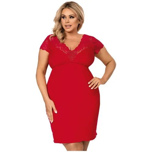 Сорочка  Donna, размер 4XL, красный