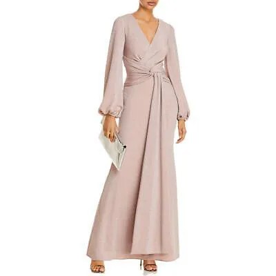 Аква женское розовое металлическое вечернее платье макси для особых случаев 2 BHFO 7353
