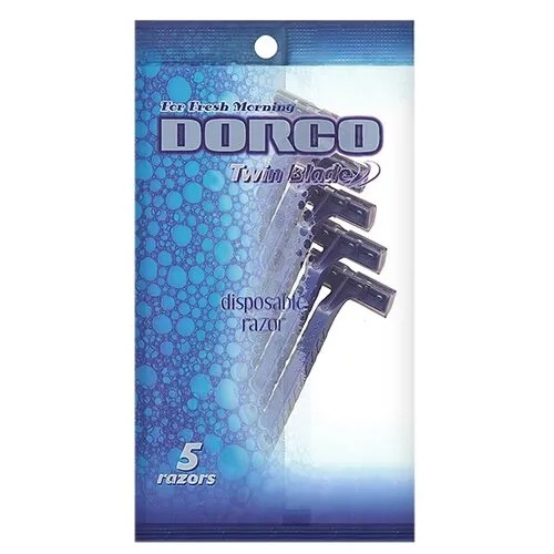 Бритвенный станок Dorco TD705 ,синий, 5 шт.