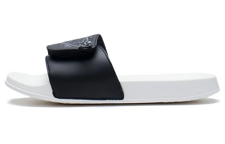 Шлепанцы мужские LN Slipper черные/белые Lining
