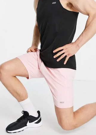 Облегающие шорты из быстросохнущей ткани ASOS 4505-Розовый цвет