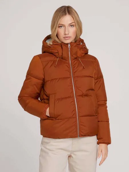 Куртка женская TOM TAILOR 1028166 коричневая L