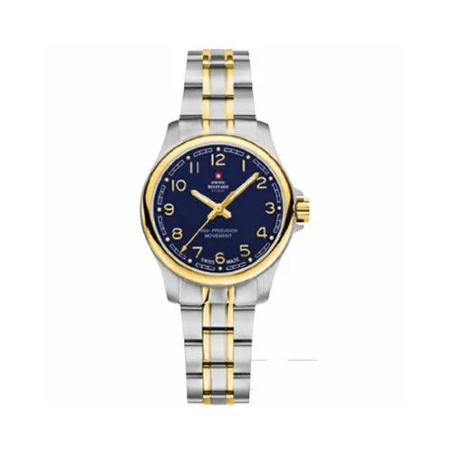 Наручные часы SWISS MILITARY BY CHRONO SM30201.21, золотой, синий