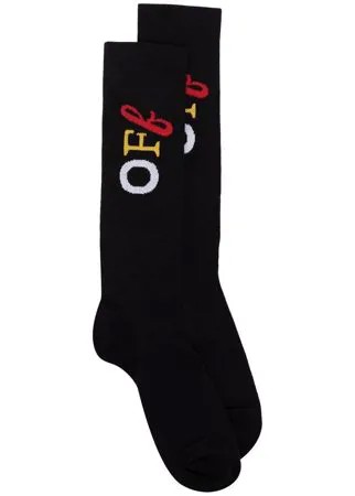 Off-White трикотажные носки Off