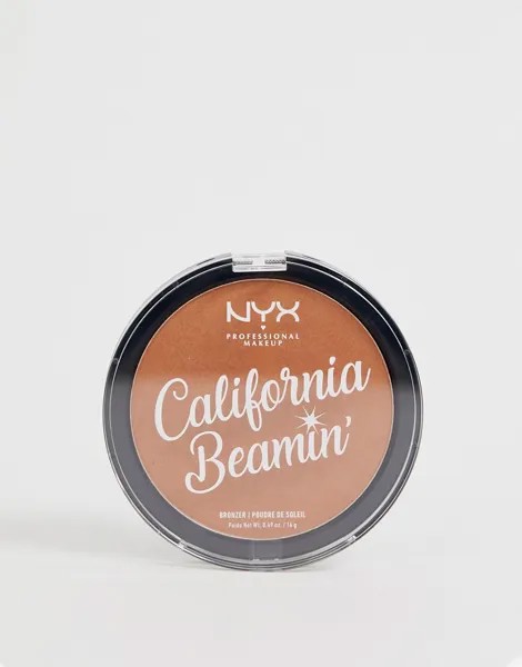 Бронзер для лица и тела NYX Professional Makeup California Beamin' - Sunset Vibes-Коричневый