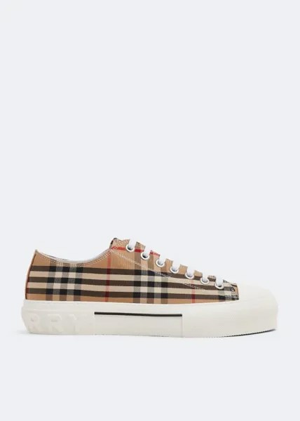 Кроссовки BURBERRY Jack sneakers, принт