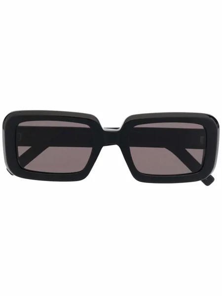 Saint Laurent Eyewear солнцезащитные очки в прямоугольной оправе