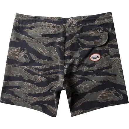 Шорты для доски длиной 16,5 дюймов мужские Vissla, цвет Tiger Camo