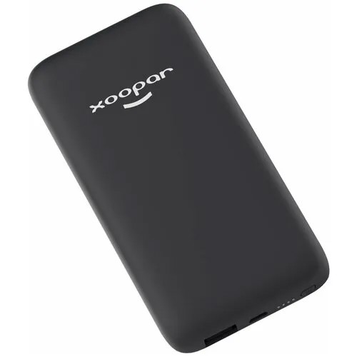 Портативное зарядное устройство XOOPAR BUBBLE BANG с подсветкой, 5000 mAh, серебристое