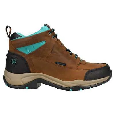Женские коричневые повседневные ботинки Ariat Terrain H2o Hiking 10042538