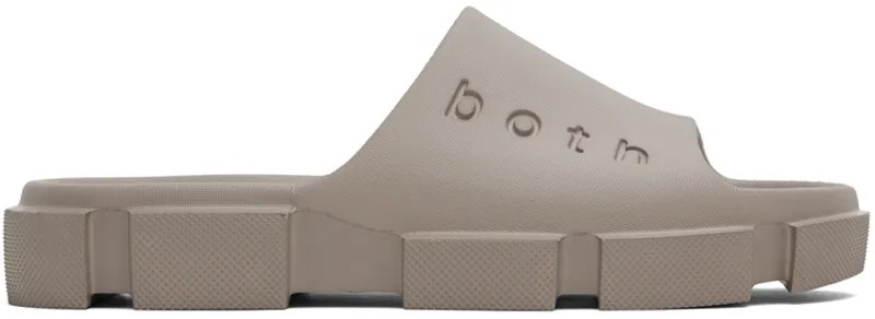 Серые шлепанцы GAO Both, цвет Grey