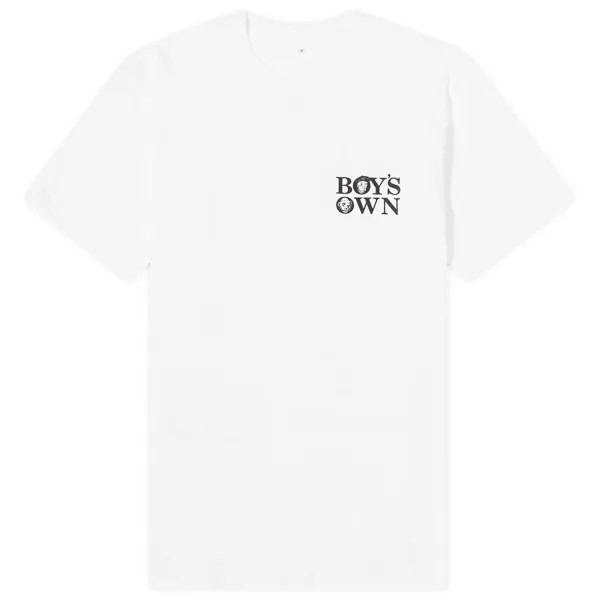 Футболка Boys Own 1991 Boys Own Chart T-Shirt, белый