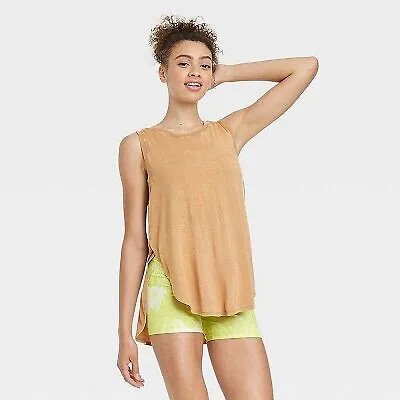 Женская майка Tunic Muscle Tank Top - JoyLab Beige XL