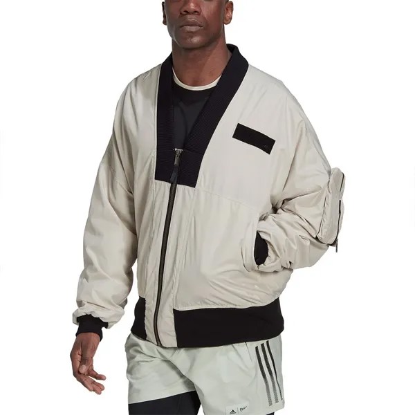 Куртка adidas Parley Bomber, белый