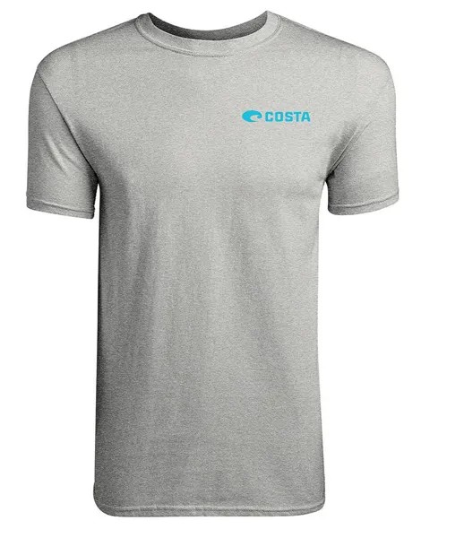 Футболка с короткими рукавами и графическим рисунком Costa Topwater, серый